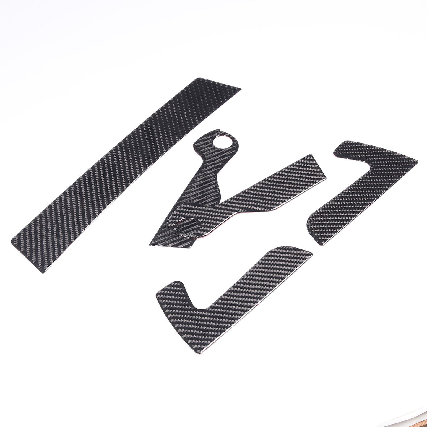 ABS matte black inner door cup frame trim cover for Toyota Sequoia 22-23
