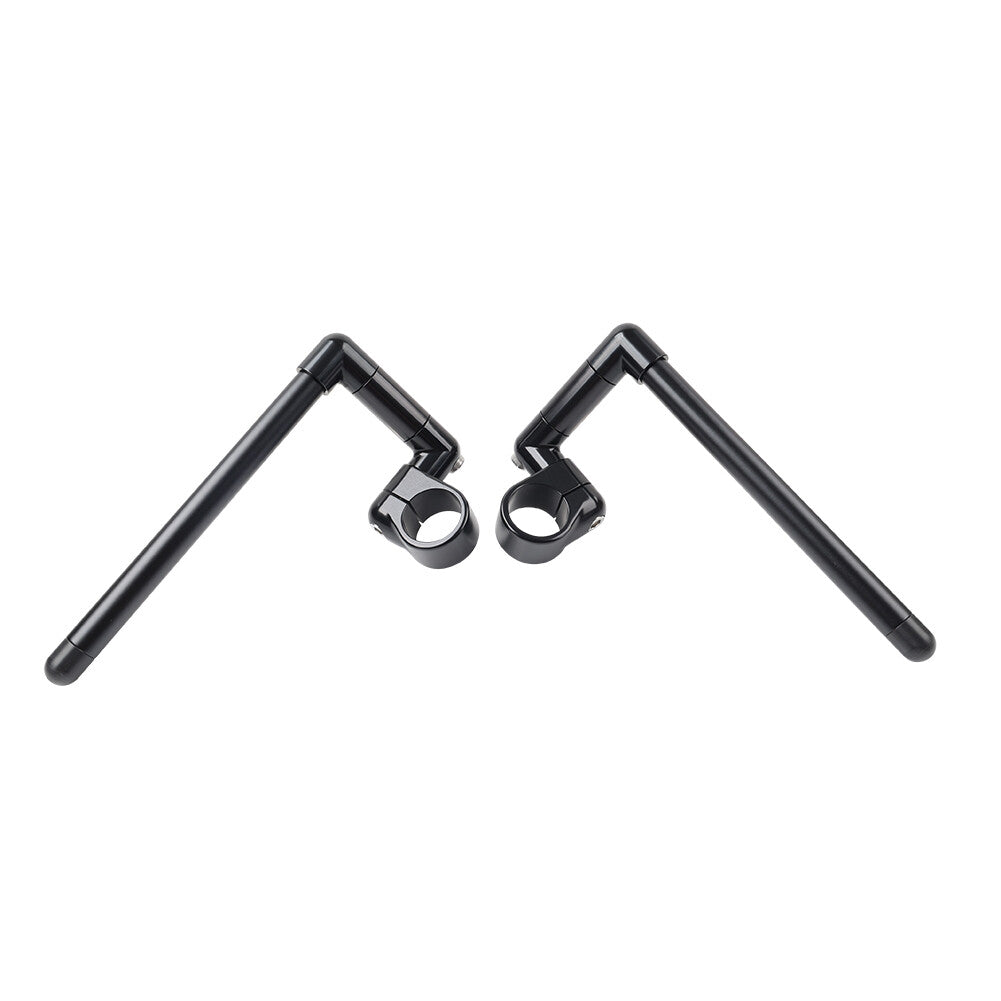 41MM Cafe Racer Bars 7/8 Motorcycle Universal Clip-On Handlebar Fork Tube