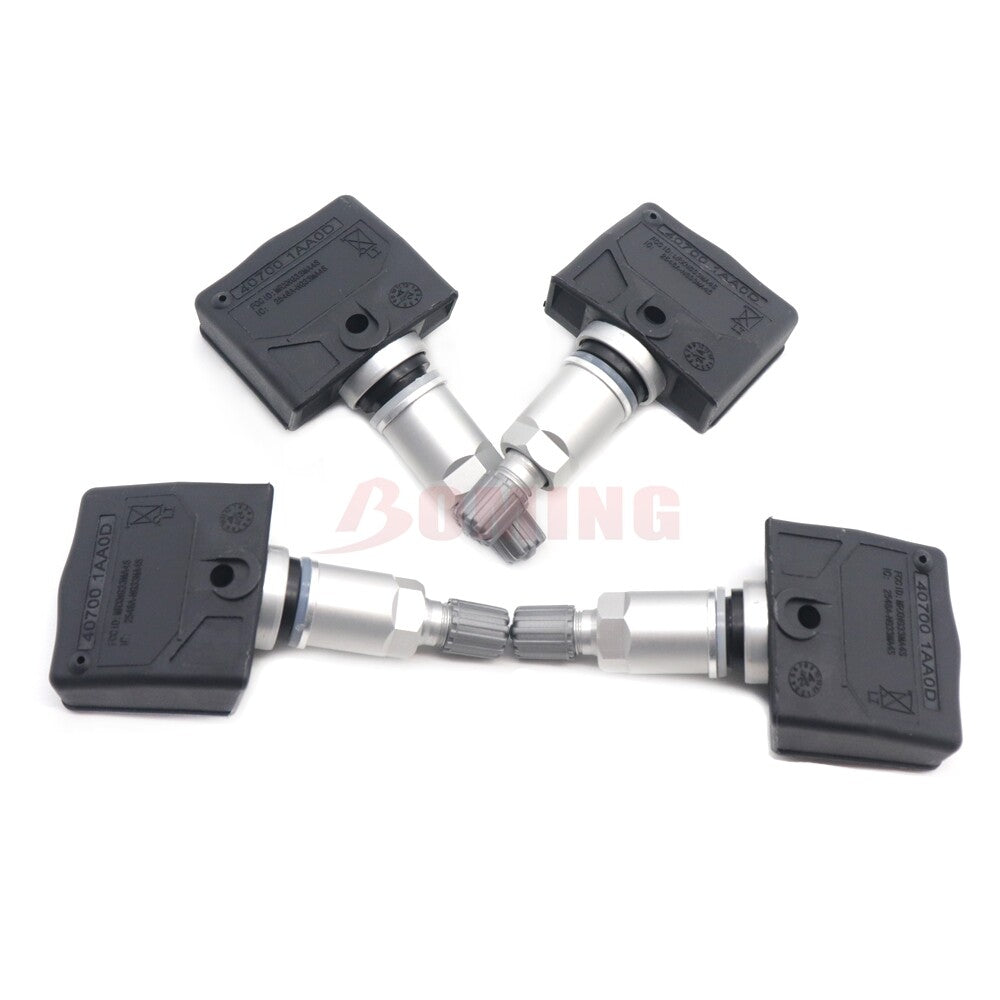 4pcs TPMS Tire Pressure Sensor for Nissan Titan Murano Pathfinder 40700-1AA0D