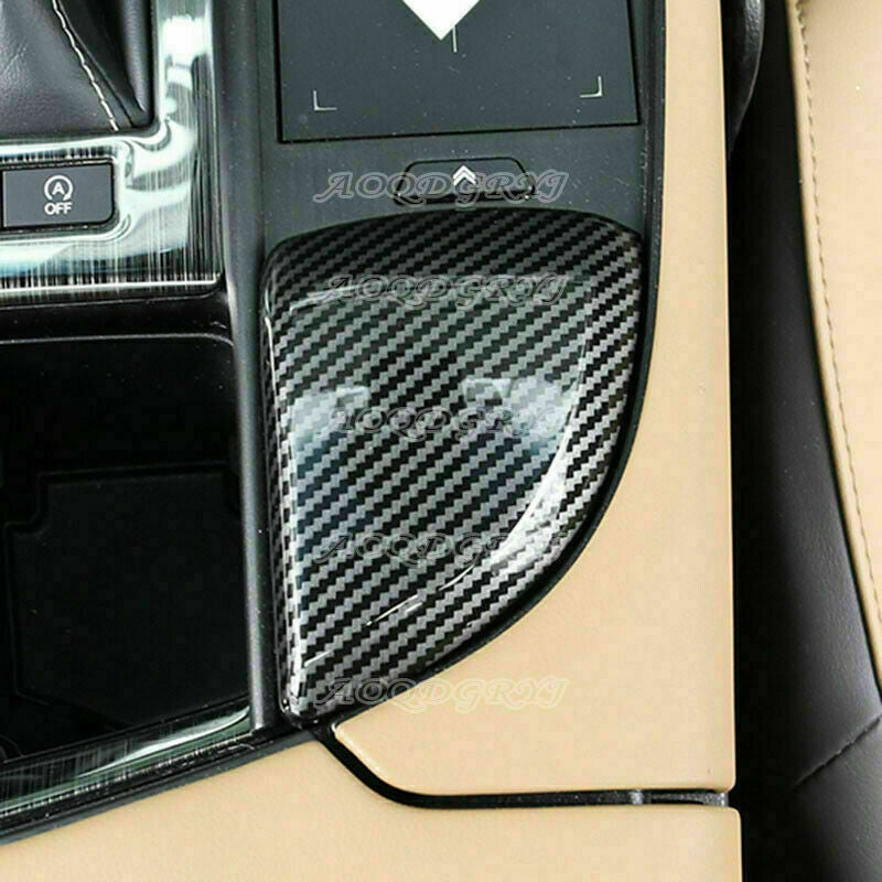 for Lexus ES350 300h 2019-2022 Carbon Fiber ABS Gear Shift Box Panel Cover Trim