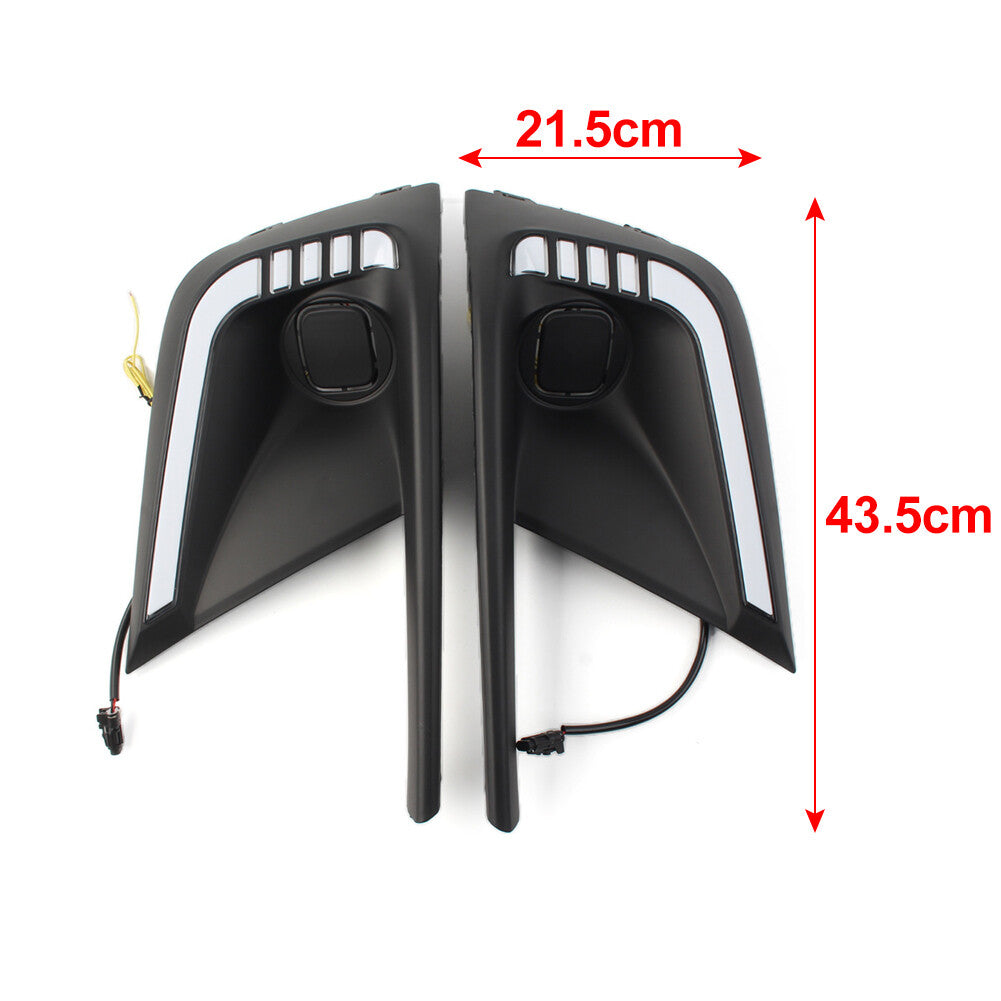 DRL LED Daytime Running Light Bumper Fog Lamp FIT for Honda for Civic 11th Generation