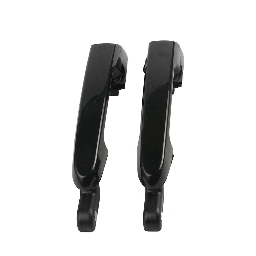 Set Outside Car Door Handle Front Left Right Black for 2006-2011 for Hyundai Accent