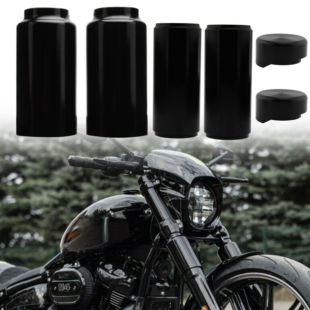 Motorcycle Fork Boot Full Fork Cover for Harley Softail Breakout FXBR FXBRS 18+