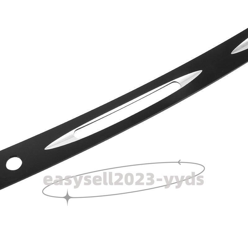 Black Batwing Fairing Windshield Trim for Harley Touring Electra Street 96-13