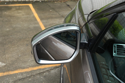 Chrome Rearview Mirror Rain Eyebrow Frame Trim for Range Rover Evoque 2012-2019