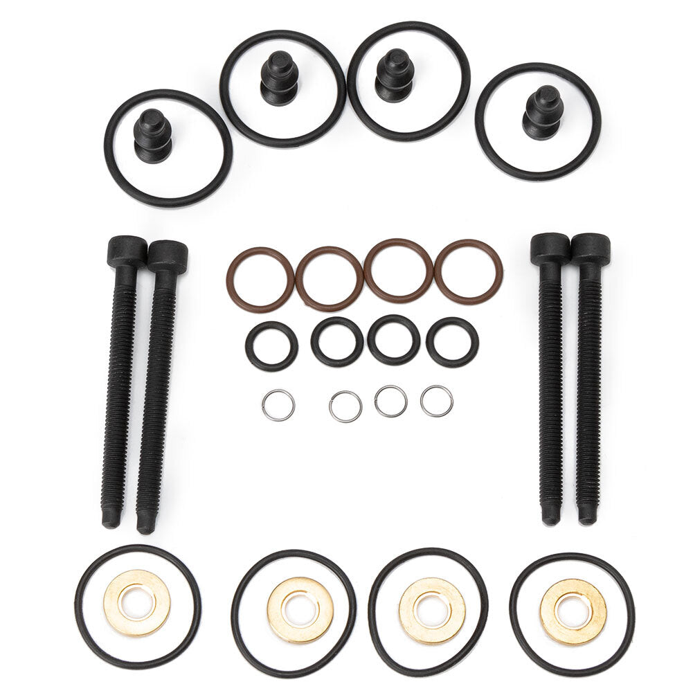 4x for Audi / for Ford / for Skoda Series Vehicle Seal Washer With Injector Clamp Bolts Kit