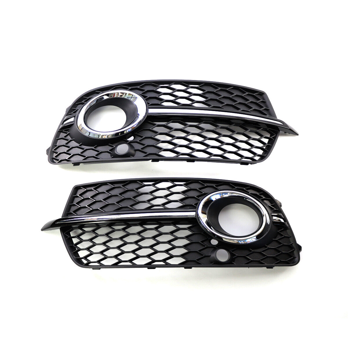 Front Fog Light Cover Bezel Lower Grille Left Right for Audi for Q5 S-Line 2013-17