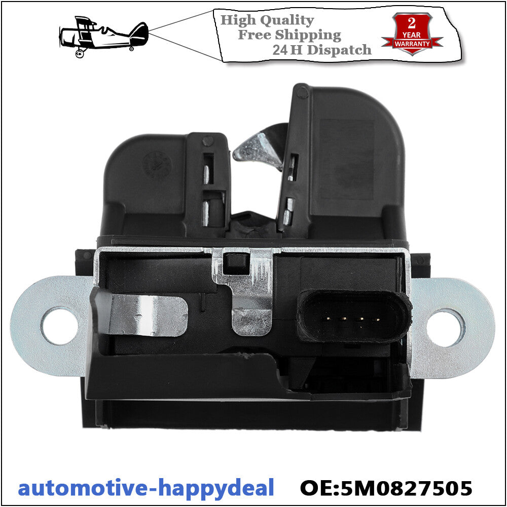 Tailgate Boot Lid Central Lock Catch for VW for Tiguan 2008 Onwards for VW for Golf Mk5