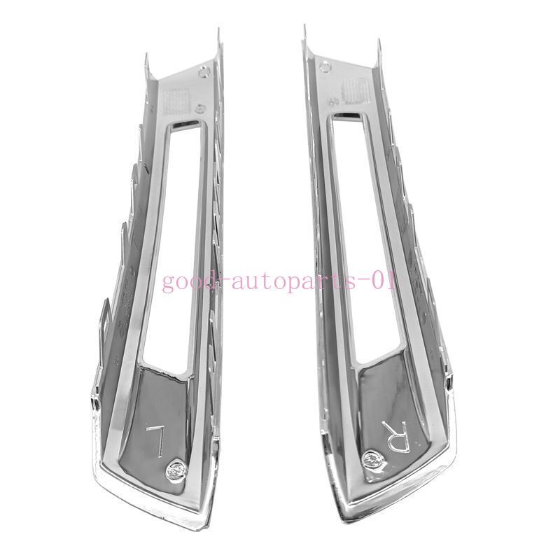 One pair of front left + right fog light cover trims for Mercedes-Benz X166 GL350/450/550