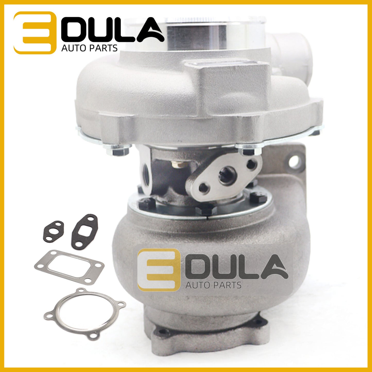 Turbocharged compressor wheels with ball bearings for surge protection 350-600HP GT3076