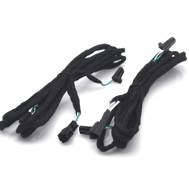 Retrofit Rear footwell light Y-adapter splitter cable for Audi A4 A6 Q5 Q7 A5 A7