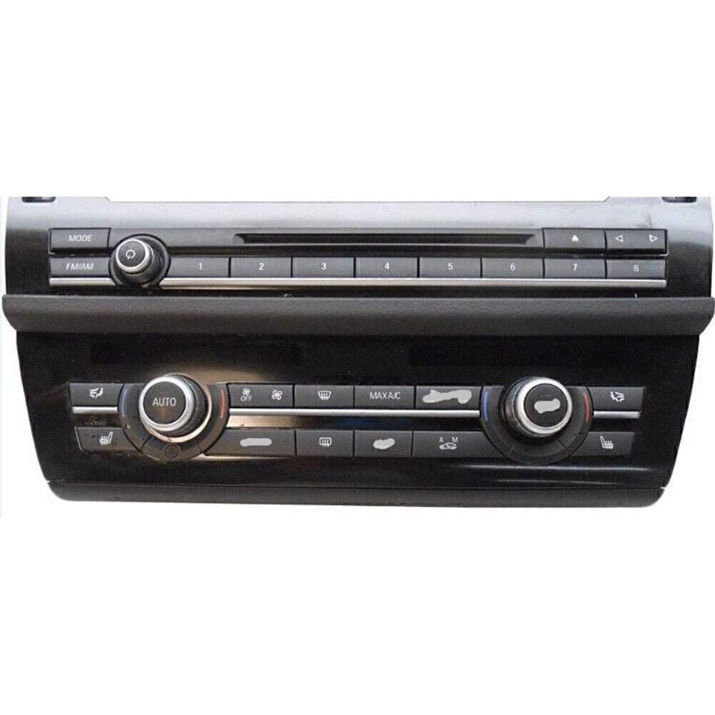 Climate Control Button Stickers Replacement Trim Cover Fit for BMW 5 Series 2009-15
