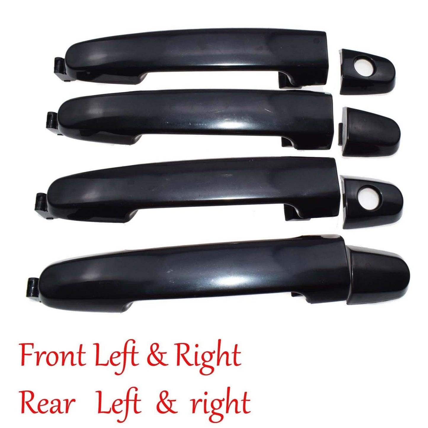 4Pcs Outside Door Handle Front Rear Left Right For 2003-08 for Toyota for Corolla Matrix