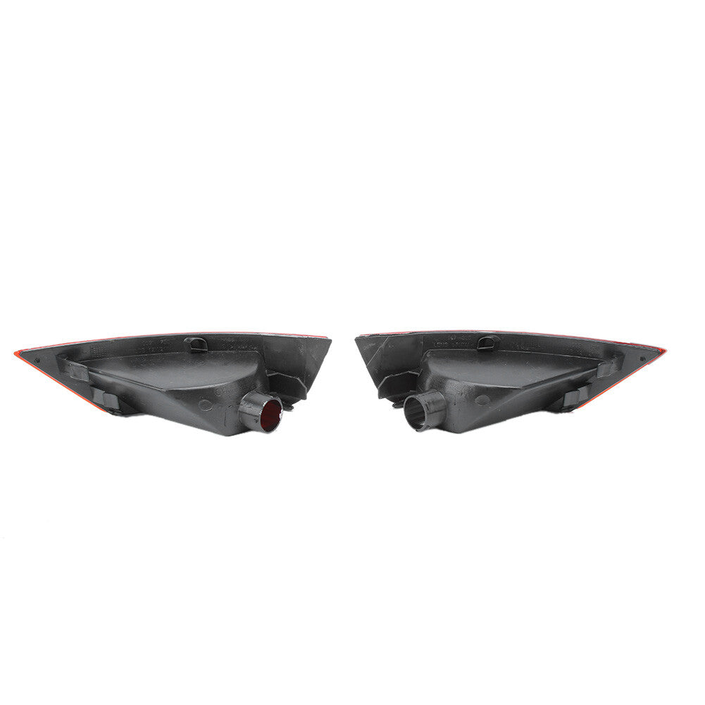 Pair Rear Bumper Reflectors Reflex Lights Red Lens for Ford EcoSport 2013-2014