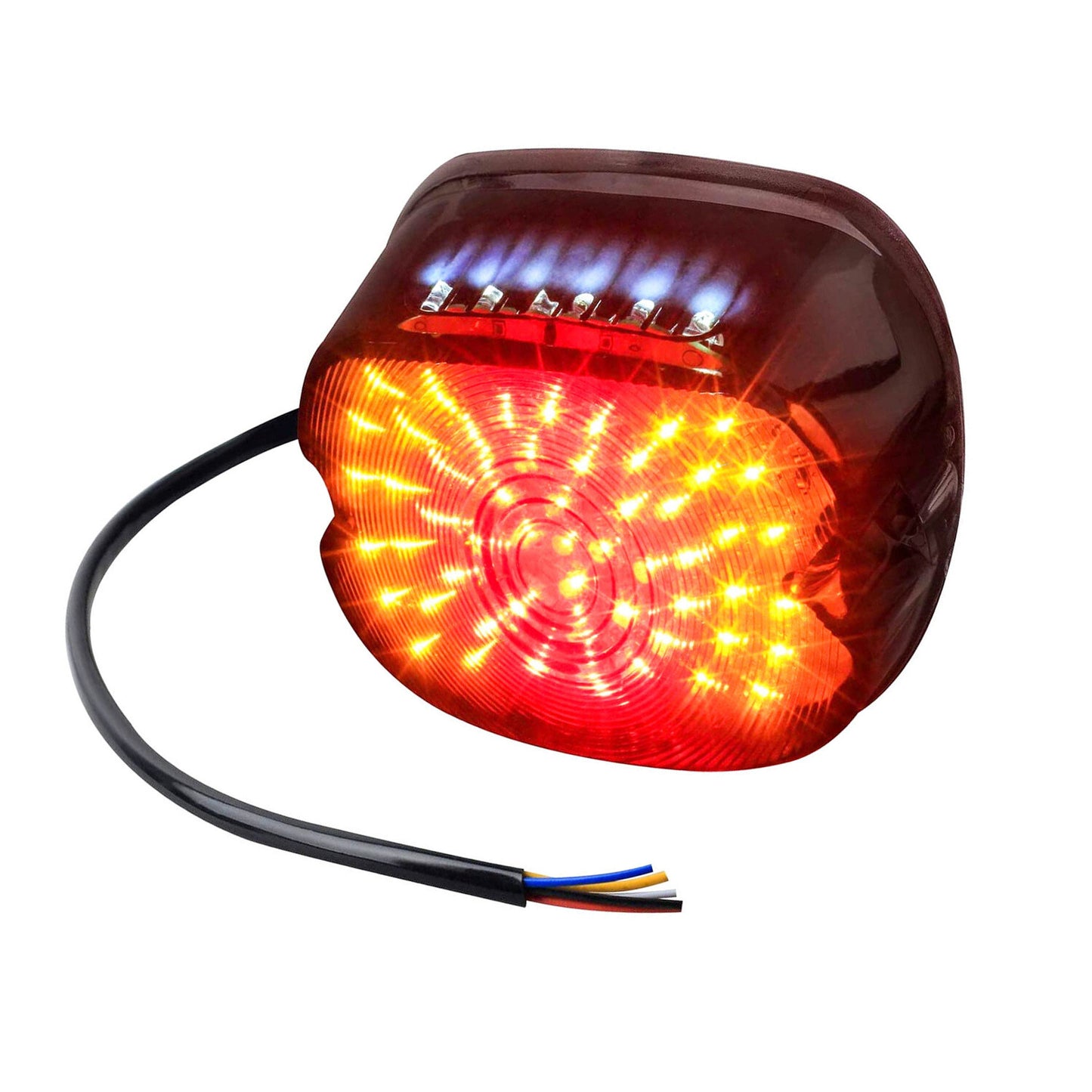 Smoke LED Tail Light Brake Turn Signal for Harley Touring Dyna Softail Sportster