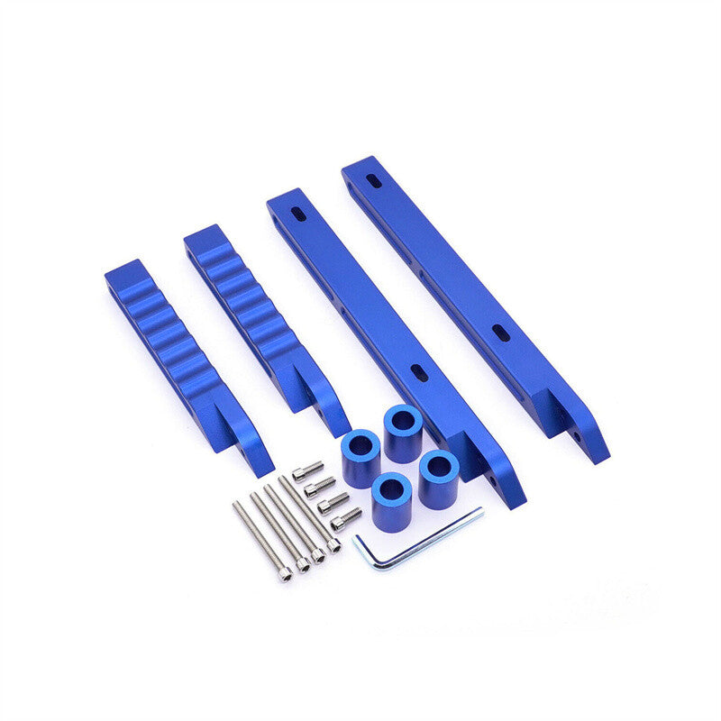 Blue Aluminum Rear Grab Handles Grab Bar Grip Fit for Jeep for Wrangler JK 2007-2018