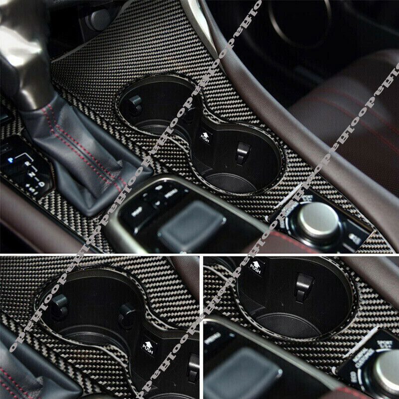 for Lexus RX300 450h 16-22 Real Carbon Fiber Gear Shift Box Panel Cover Sticker