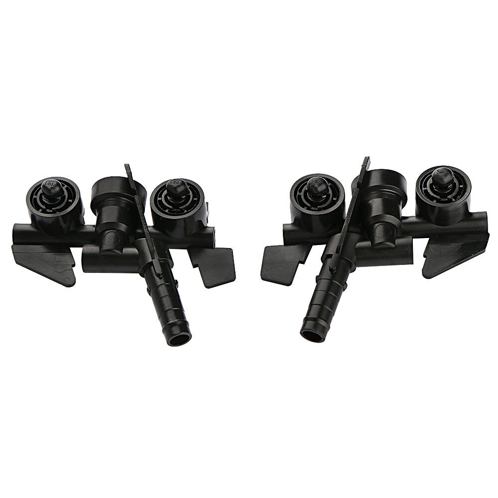 Left + Right Headlight Washer Nozzle Spray Jet for BMW 3 Series E46 318 98 -04