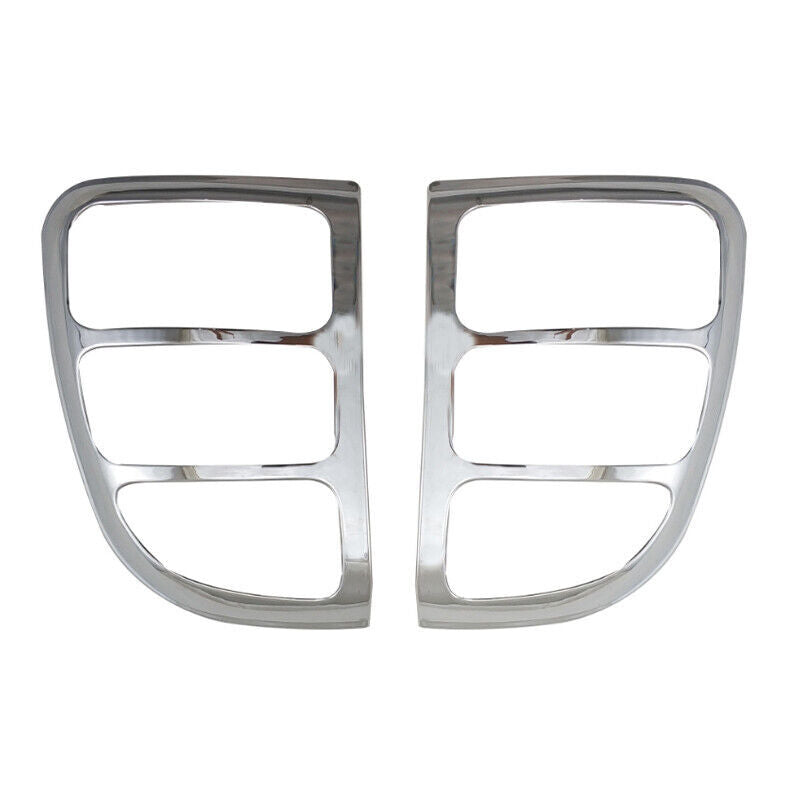Pair Rear taillight decorative frame cover chrome for Toyota RAV4 1998-2000