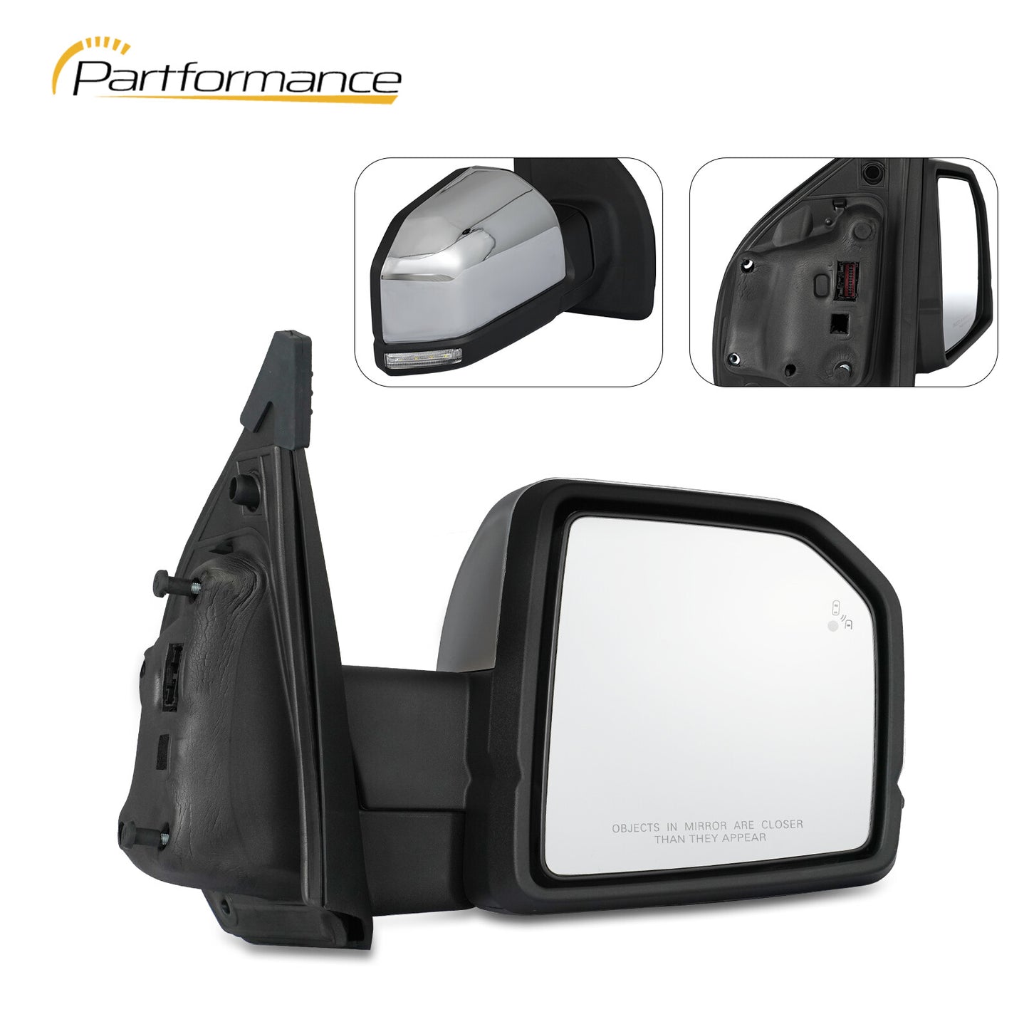 Suitable for 2015-2018 for Ford F-150 right-side mirror power/signal/blind spot 16-pin