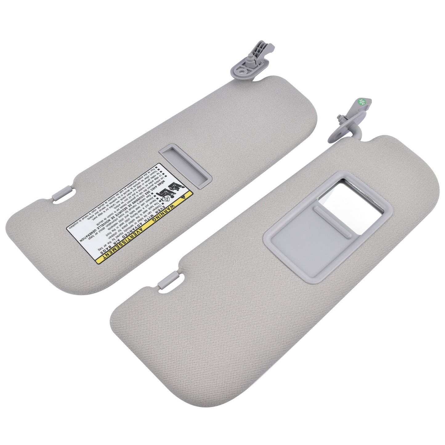 1 Pair Sun Visor Left Right Fits for Hyundai for Elantra 2014 2015 GLS 852103X000TX