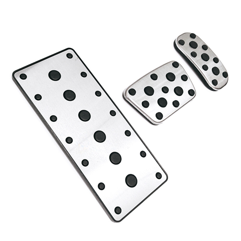 Stainless Steel Foot Rest Brake Gas Pedal Cover for Toyota for Land Cruiser Prado