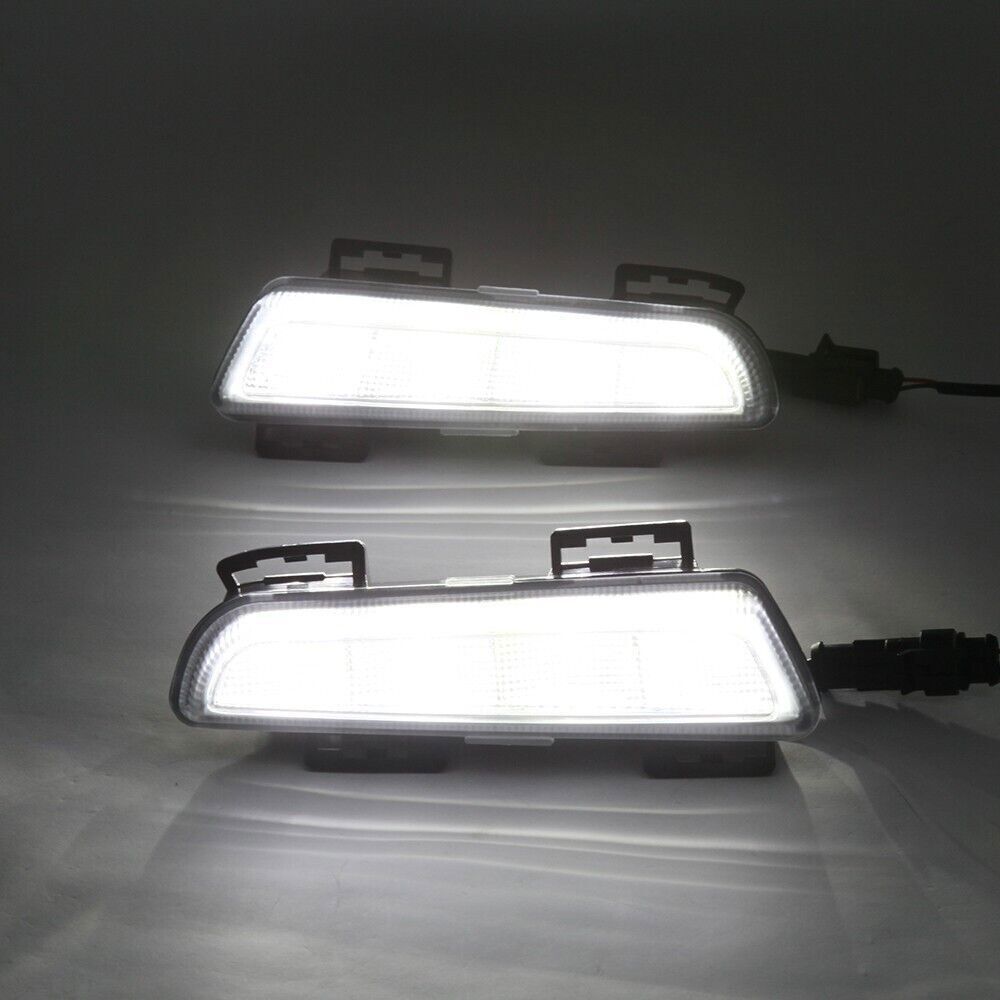 2P Left/Right -Spec LED DRL Daytime Running Lights For 2013-2015 for Smart Fortwo