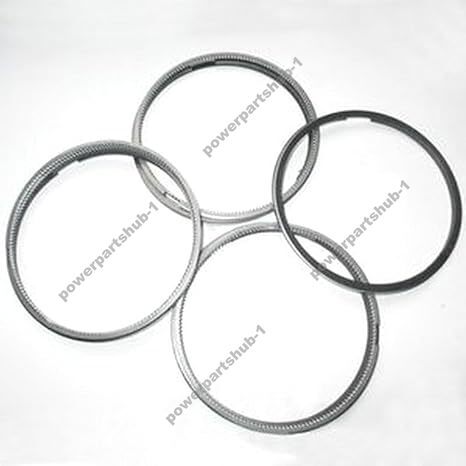 For Yanmar 4TNE84 Komatsu 4D84E Engine Piston Ring 129002-22510 1 Set