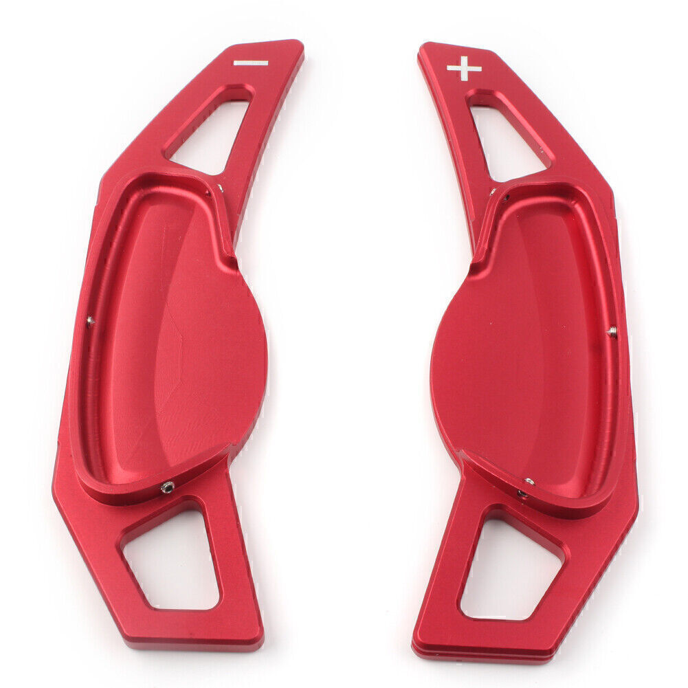 Alu Steering Wheel Shifth Sifter Paddle for Benz for Smart Fortwo W451 2007-2017 Red