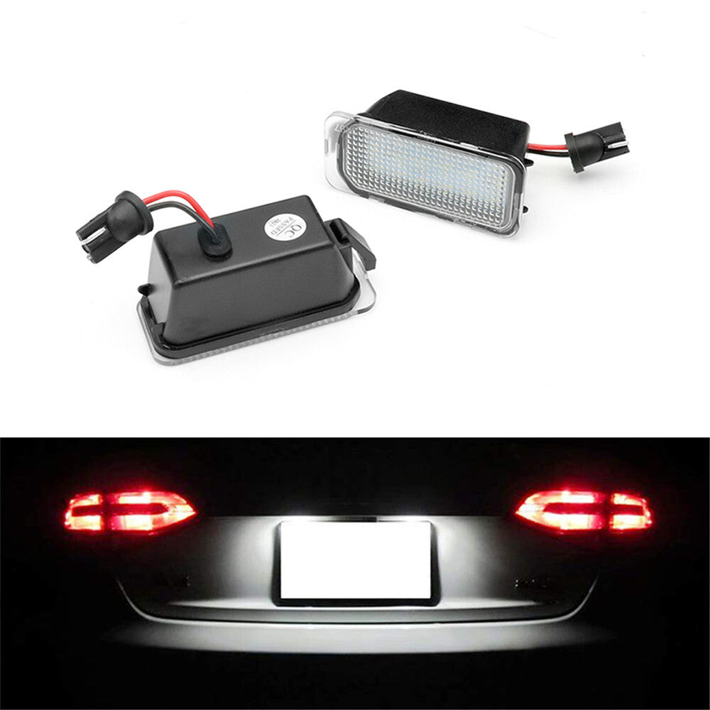 Rear LED Number License Plate Light Lamps for Ford FOCUS MK II/KUGA 2008-UP