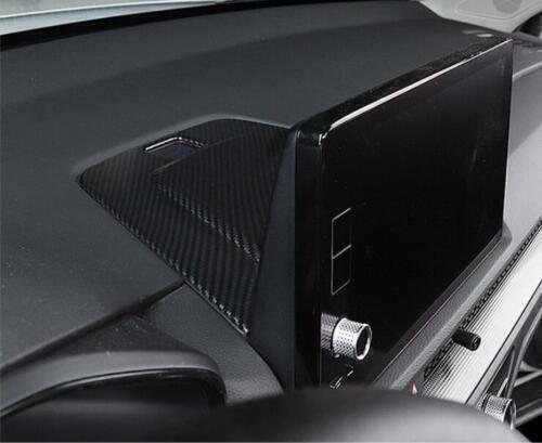 for Honda CR-V CRV 23-2024 Carbon Fiber Center Console Navigation Panel Trim 1X