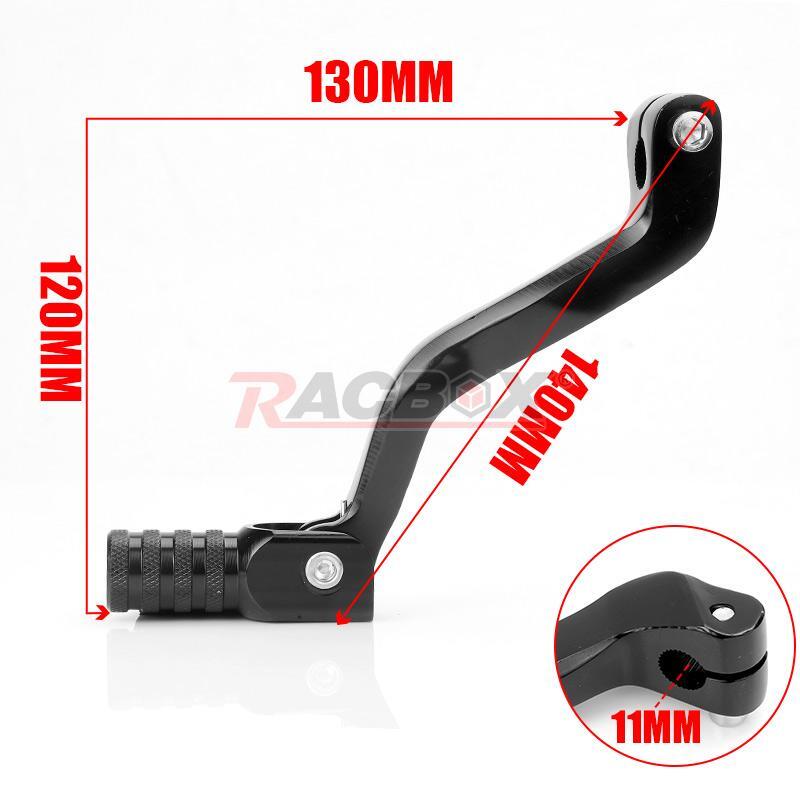 Universal Shift Lever Foot Gear Shifter Pedal Motorcycle Black for Yamaha YZ125
