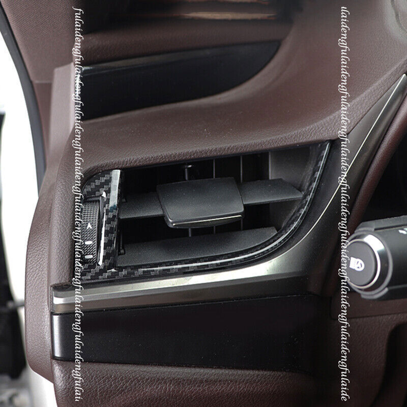 for Lexus ES350 300h 250 19-23 Carbon Dashboard Side Air Vent Outlet Cover Trim