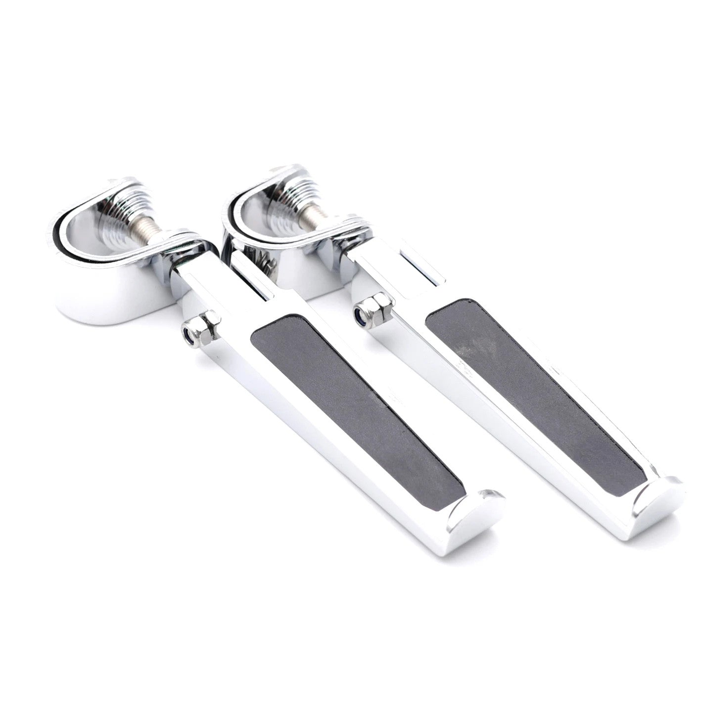 New 1 Pair Universal Aluminum Motorcycle Footpeg Foot pegs Front Rear Footrest