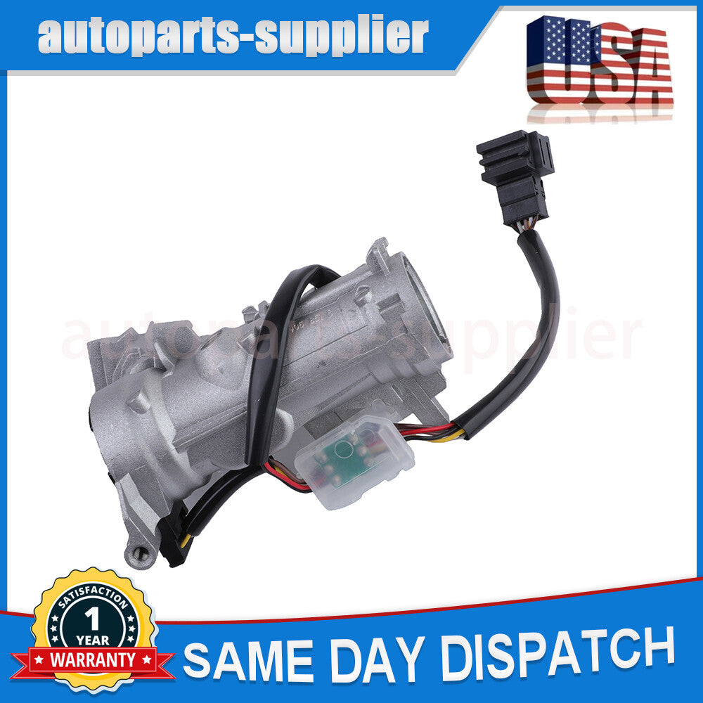 Steering lock ignition switch with wiring harness 5C6905841, suitable for Volkswagen for Jetta Beetle (2012-19).