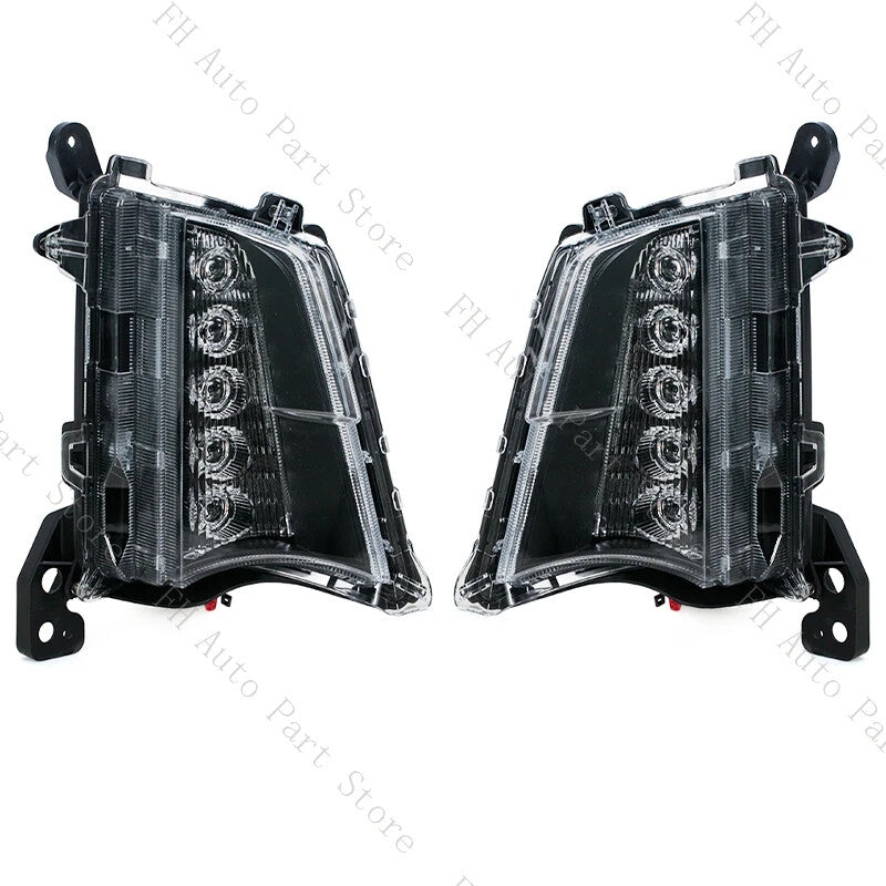 1 set of for Toyota Hiace Commuter 2019-2021 car front bumper fog lights (LED halogen).