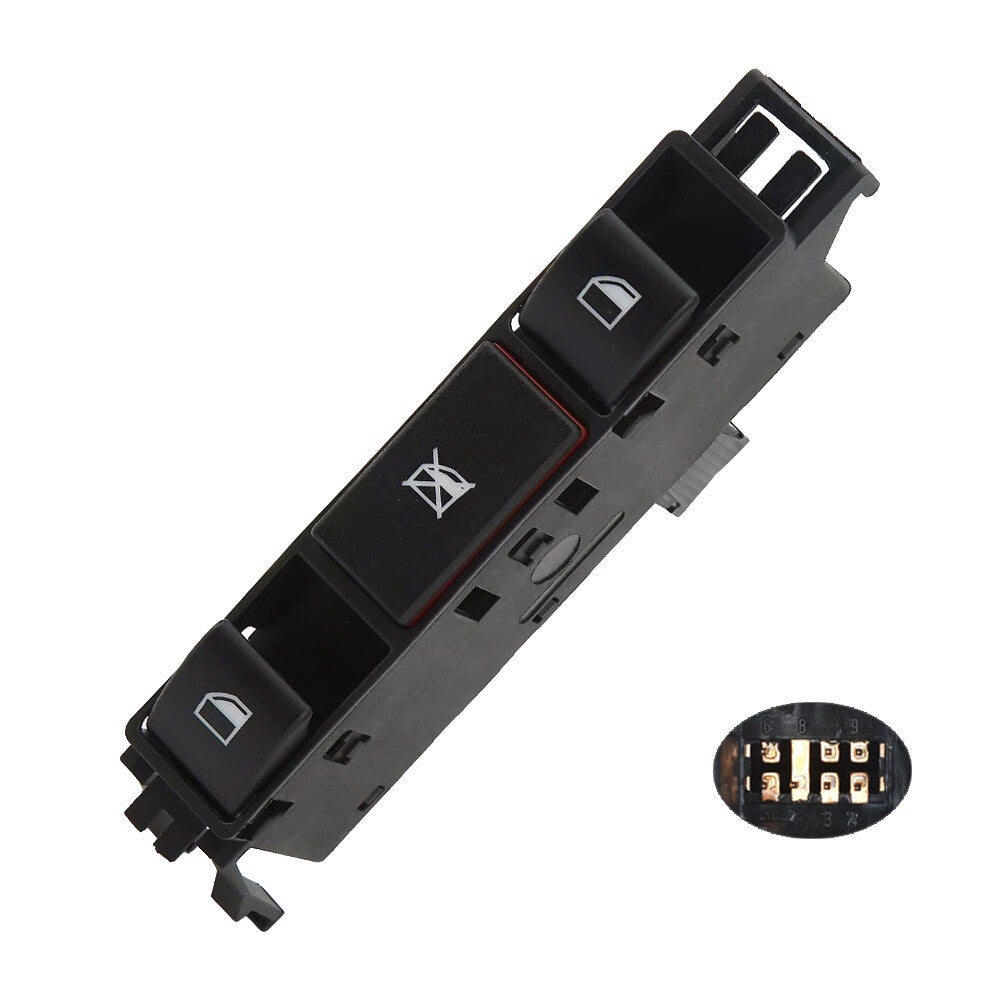 Front Left Electric Window Control Switch Plastic For 320i 323i 325i 325xi 328i