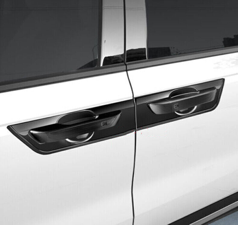 for Kia Carnival 2022-24 Gloss Black ABS Exterior Side Door Handle Cover Trim 5X