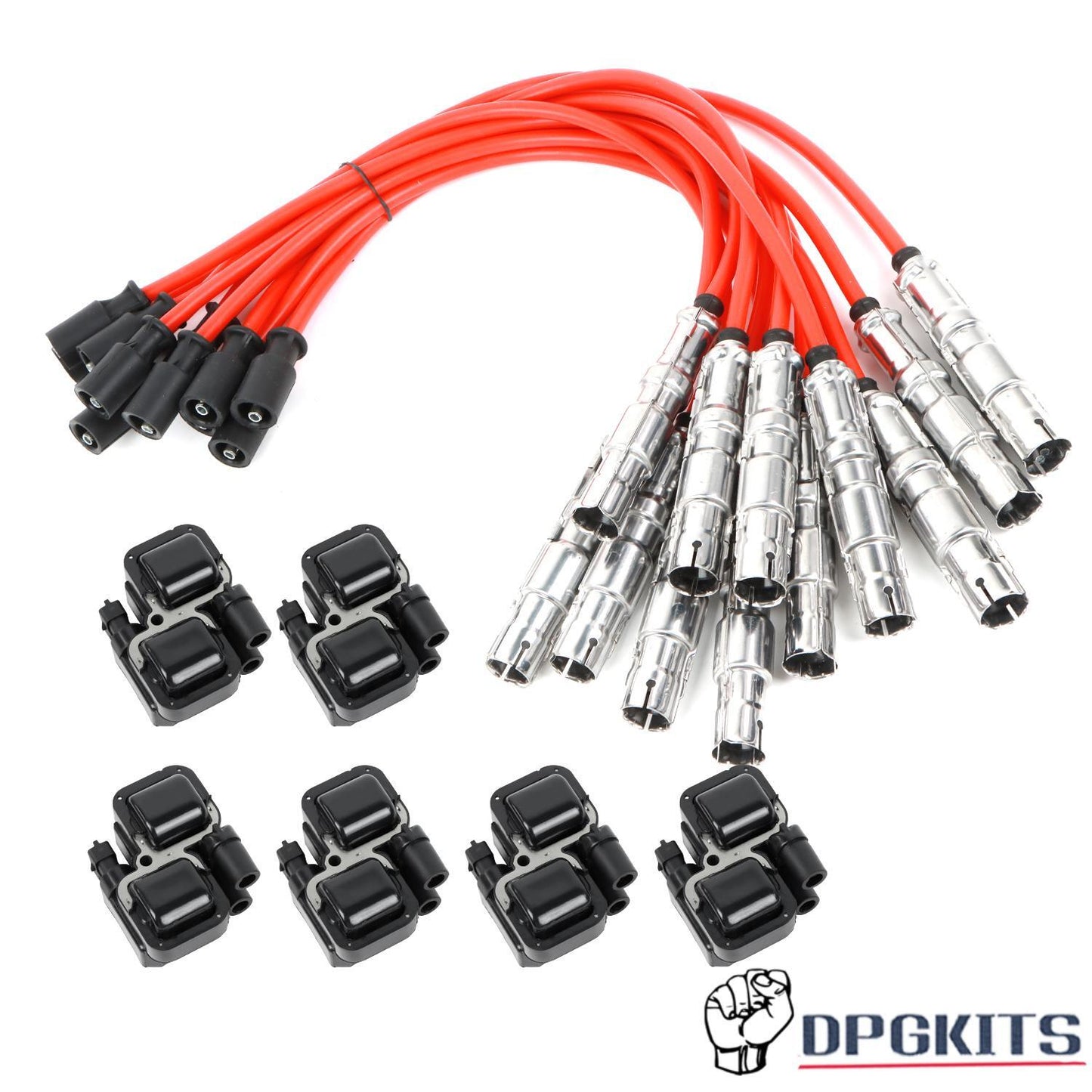 Ignition Coil Spark Plug Wire for Mercedes-Benz C32 AMG 2002-2004 3.2L UF-359