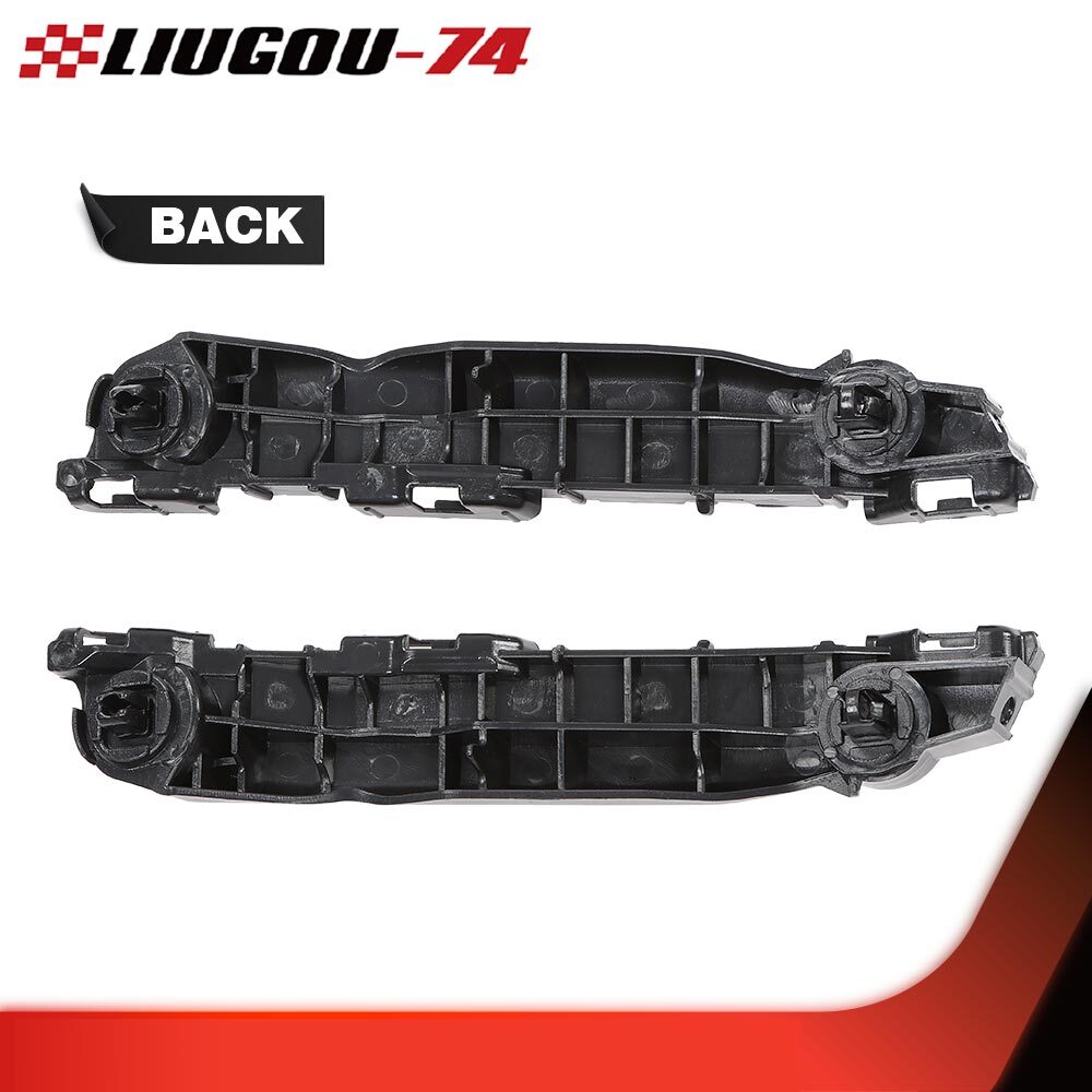 2-piece front bumper bracket set, suitable for left and right sides, 07-11 for Toyota Yaris Hatchback