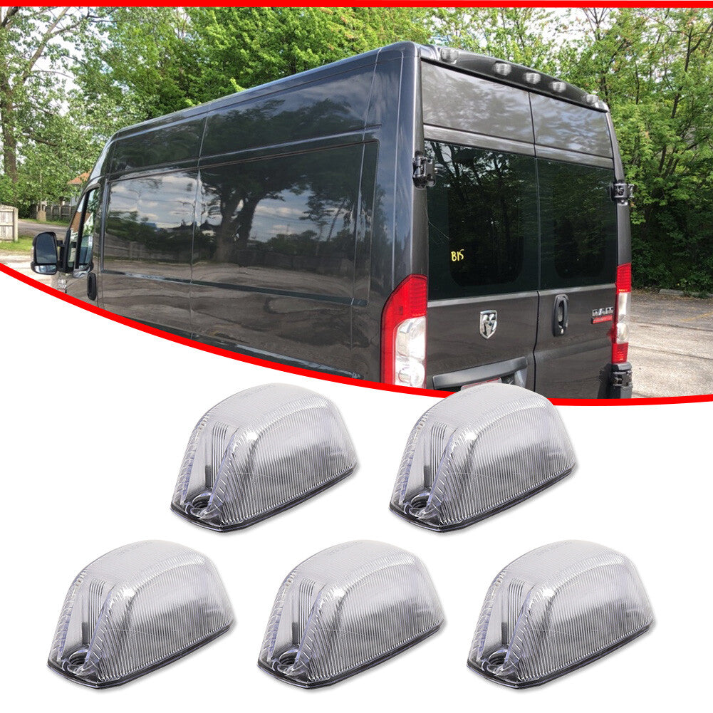 Rear roof cab transparent gap light lens suitable for 14-23 for Ram ProMaster 1500 2500 3500