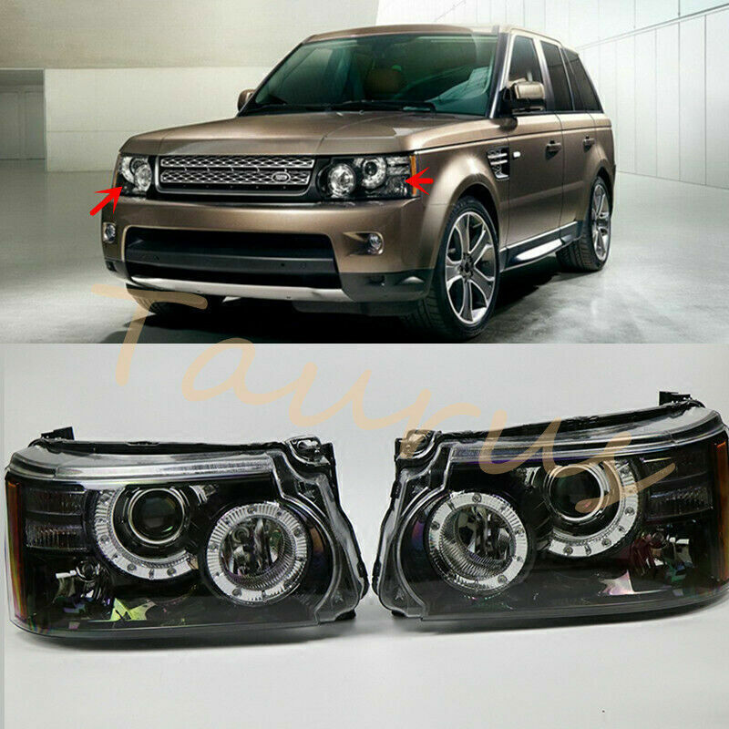 2X for Land Rover for Range Rover Sport 2010-2013 Left+Right LED Headlights Assembly