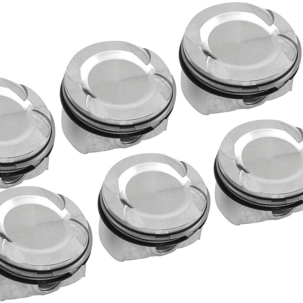 8x Pistons Rings Set Fits for BMW 550i 750i X5 F01 F03 E70 E71 N63 4.4L V8