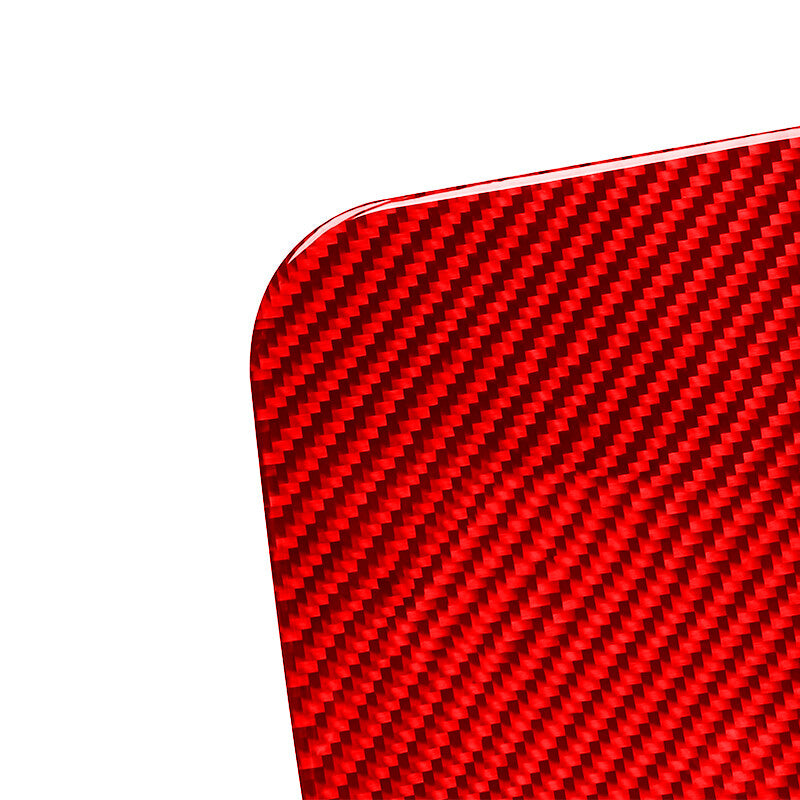 8Pcs Red Carbon Fiber Air Vent Outlet Panel Trim Cover for Ford F150 2004-2008