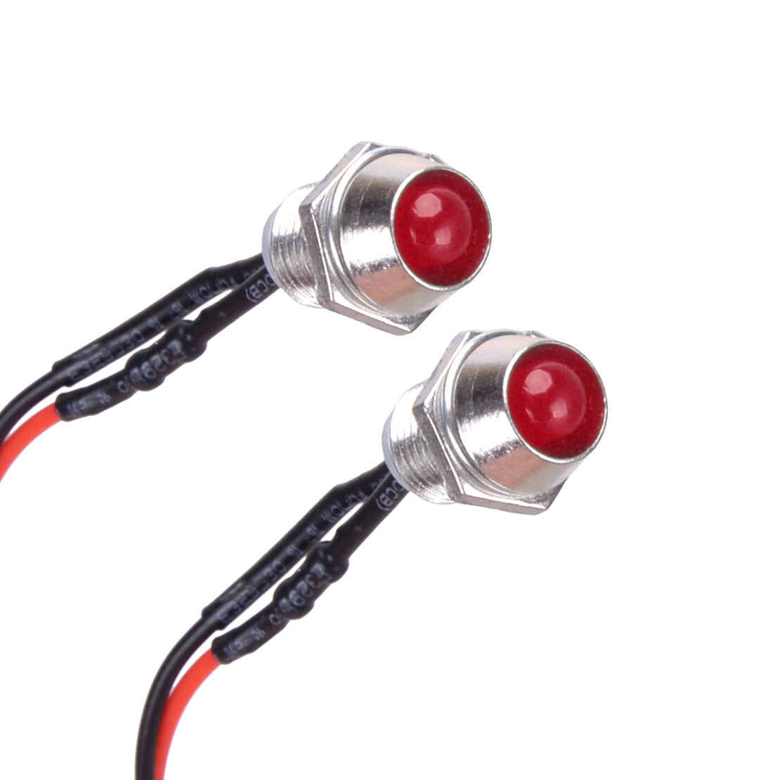 Red LED Dash Panel Warning Pilot Light Indicator Lmap For Car Boat Truck