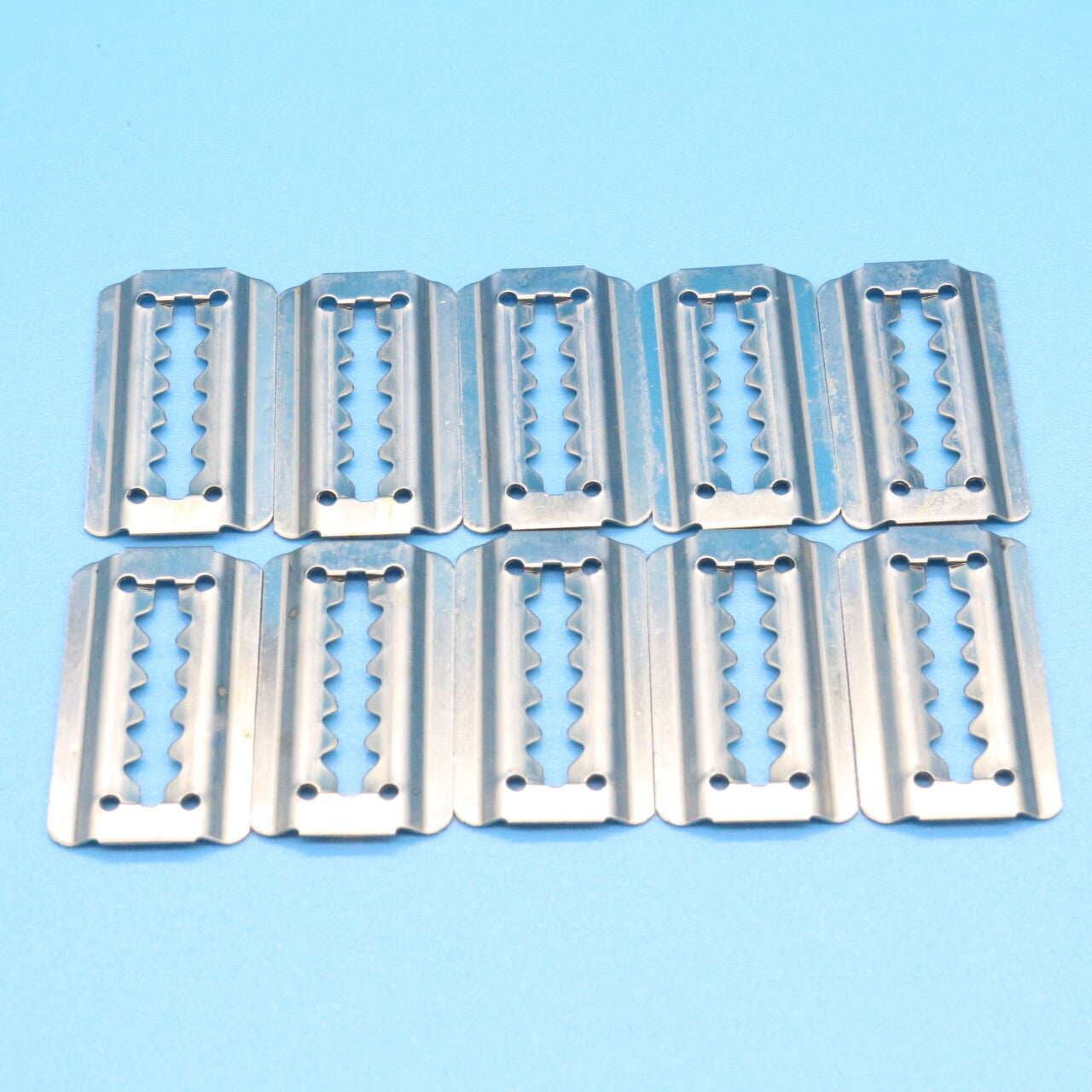 Bumper Strip Retainer Stainless Clip Sheet for Toyota 90468-04030,Pack Of 10