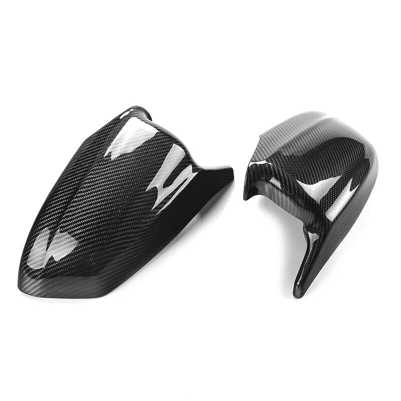 Genuine carbon fiber rearview mirror cover, M-type cap, suitable for BMW F10, F11, F18. (2010-13)
