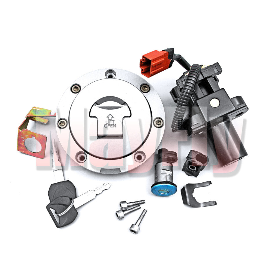 Ignition Switch Gas Cap for Seat Lock Set Fit for Honda CBR600RR CBR1000RR 2007-2014
