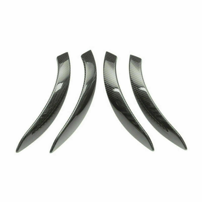 Carbon Fiber Look Interior Door Handle Cover Trim for BMW 3 Series F30 F31