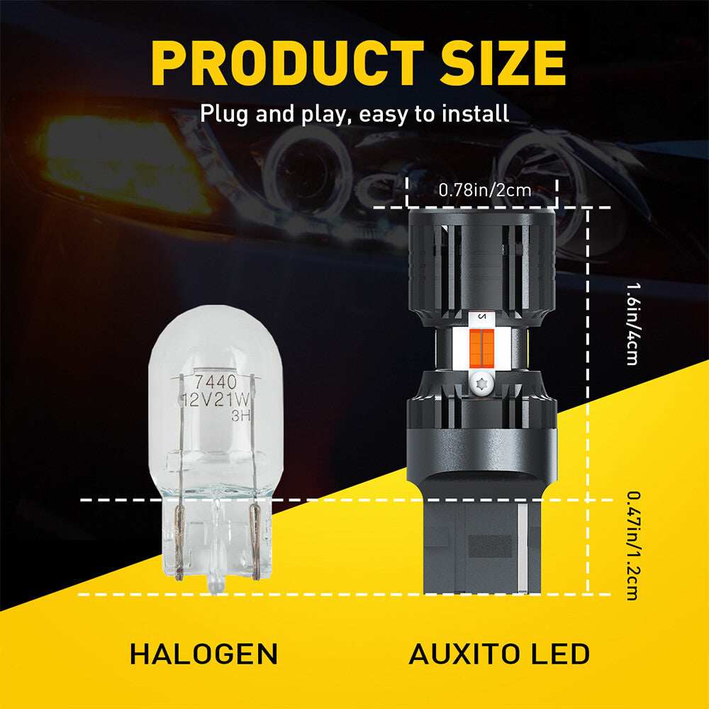 AUXITO 7443 LED Light Station Light/Bright Light B